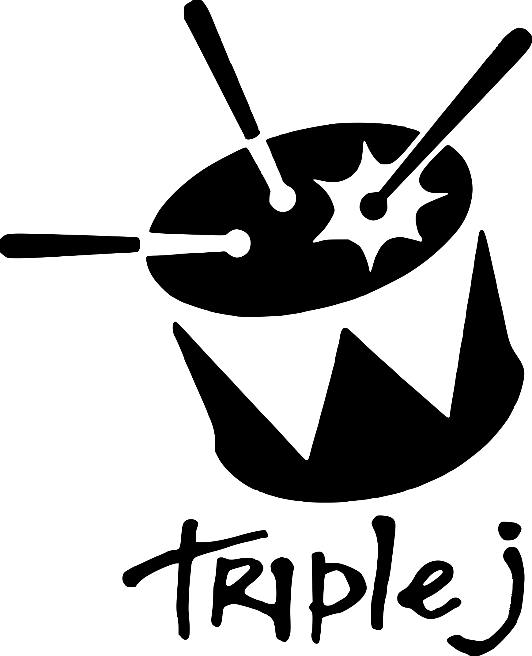 Brand Triple J Stencil Svg Vector Free Vectors